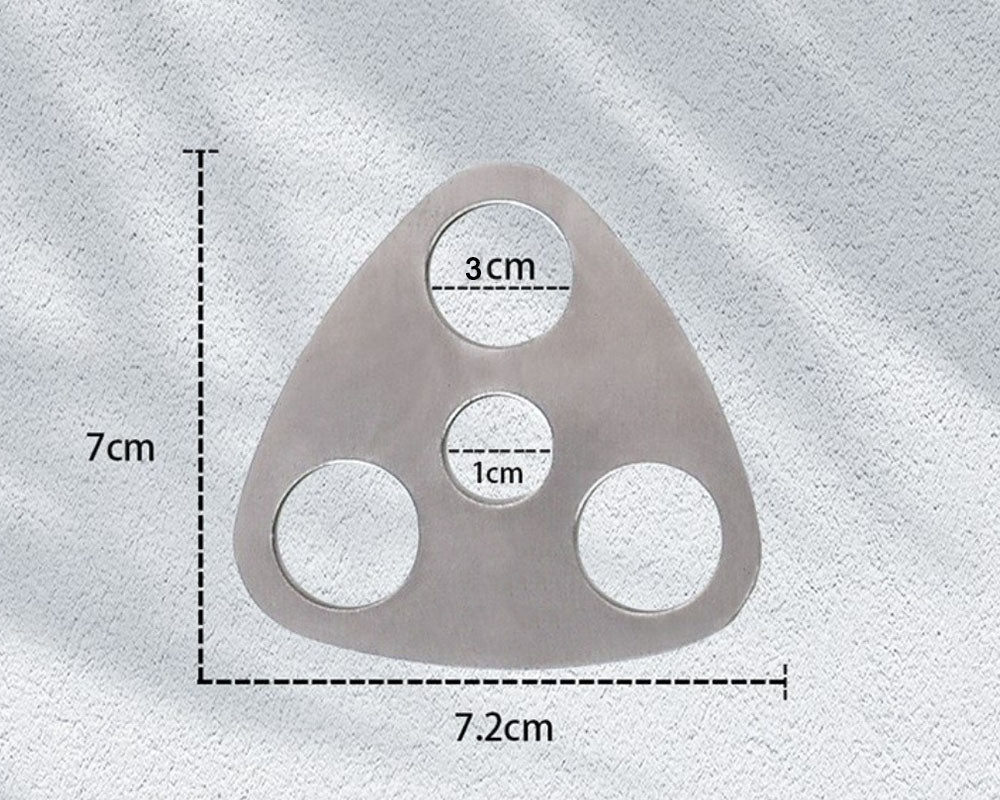 Outdoor Camping Triangular Hanging Pot Bracket Portable Tripod Ring Stainless Barbecue Rack Picnic Multifunctional Ring Hook - Wautton Outdoor Gear - Little Red General Store