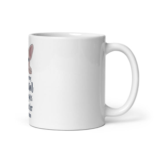 "BEHIND EVERY WOMAN" SPHYNX MUG
