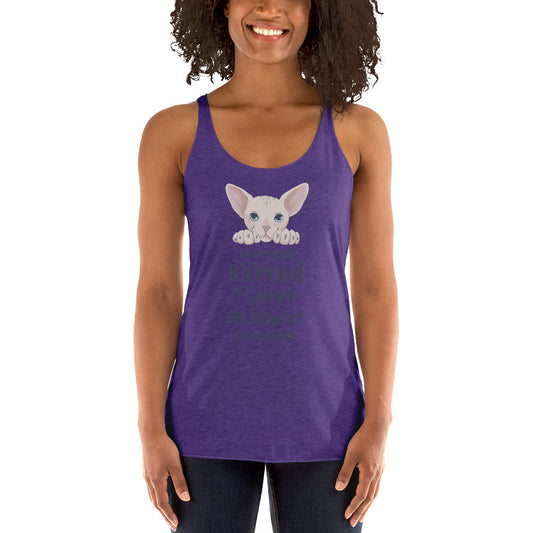 "BEHIND EVERY WOMAN" SPHYNX TANK