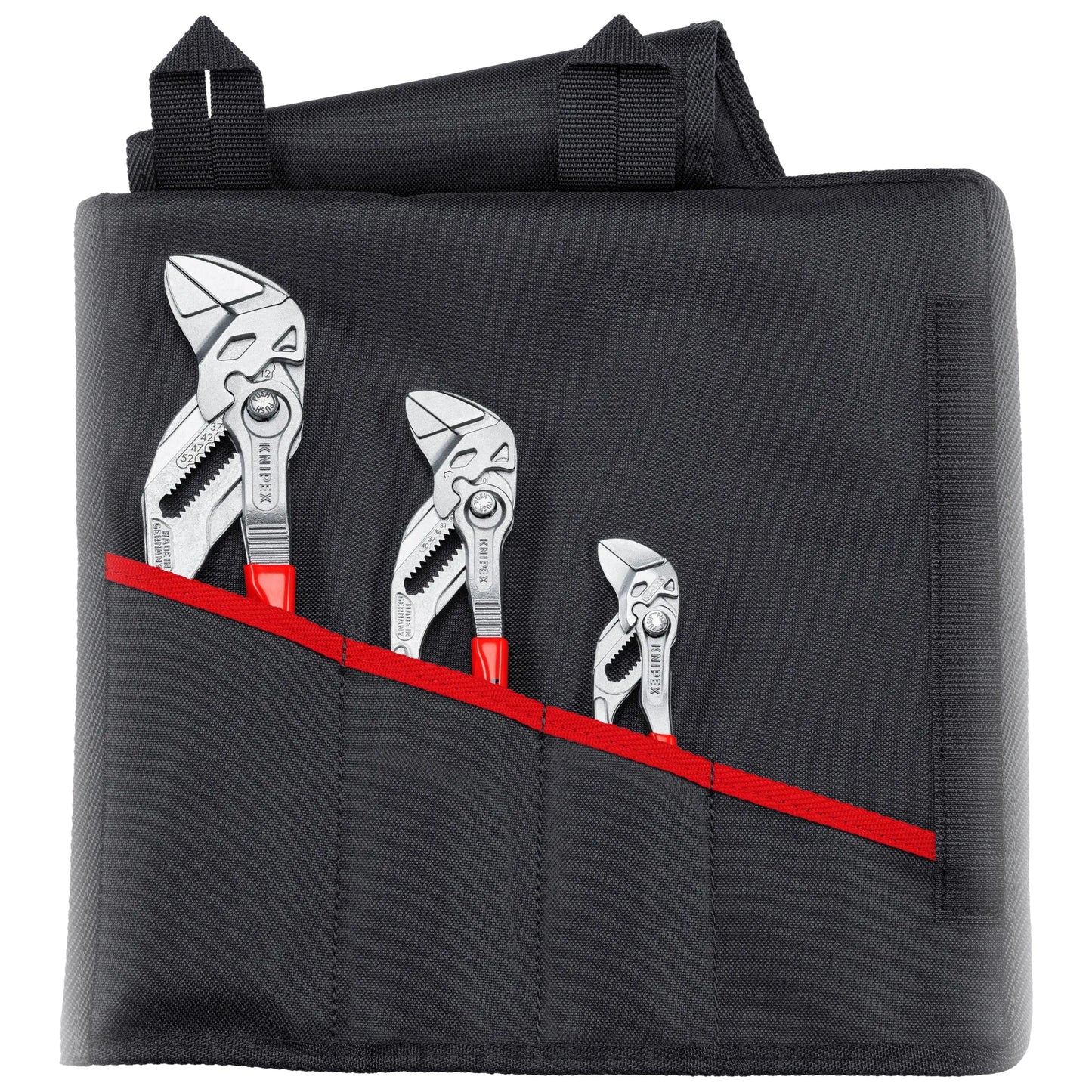 Knipex Pliers Wrench Set In Tool Roll 3 Pieces 00 19 55 S6