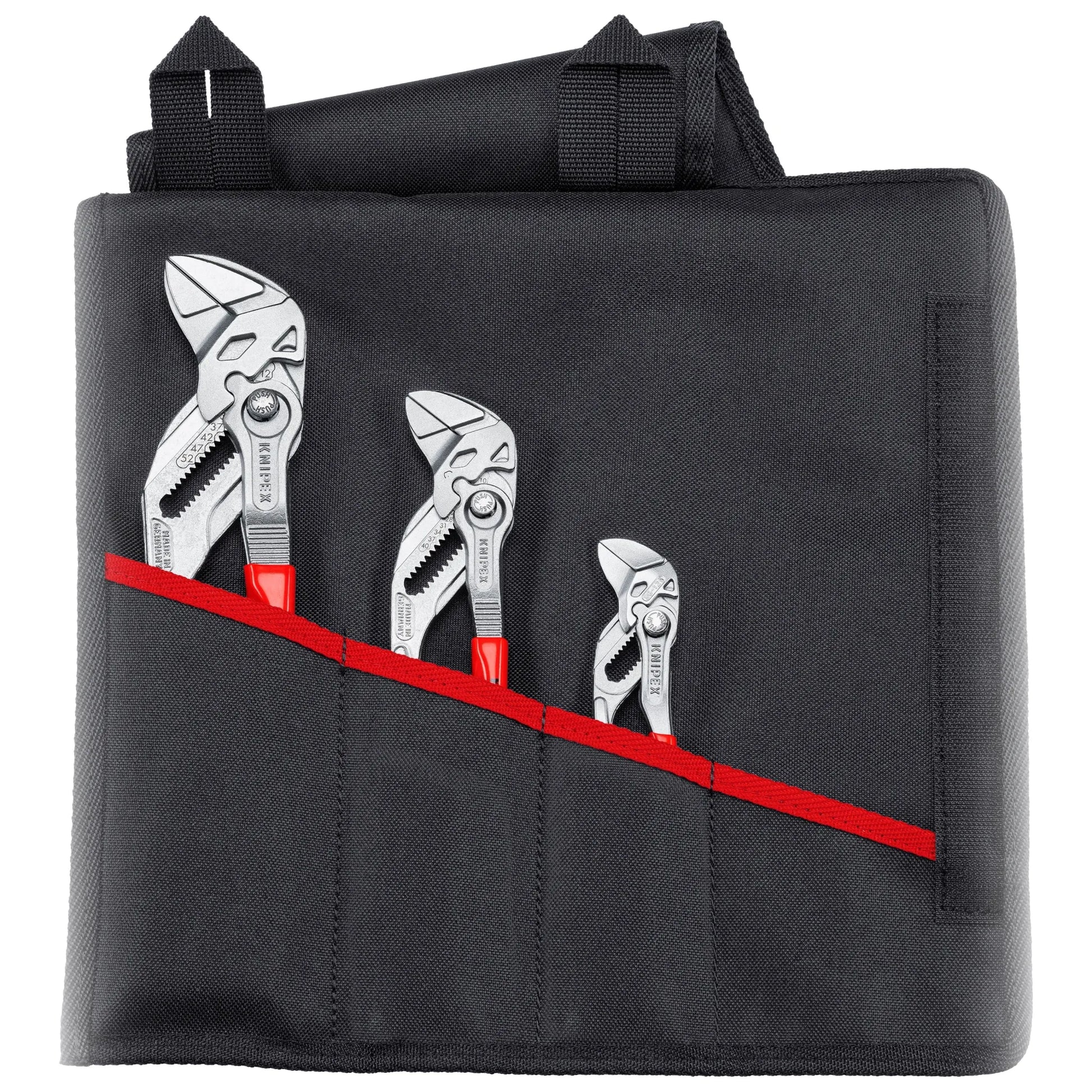 Knipex Pliers Wrench Set In Tool Roll 3 Pieces 00 19 55 S6