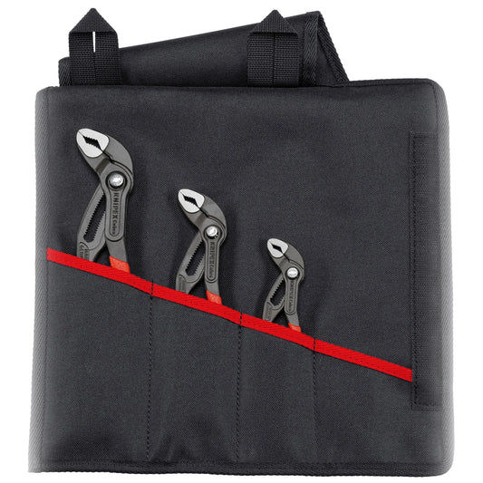 Knipex Cobra® Water Pump Pliers Set In Tool Roll 3 Pieces 00 19 55 S8