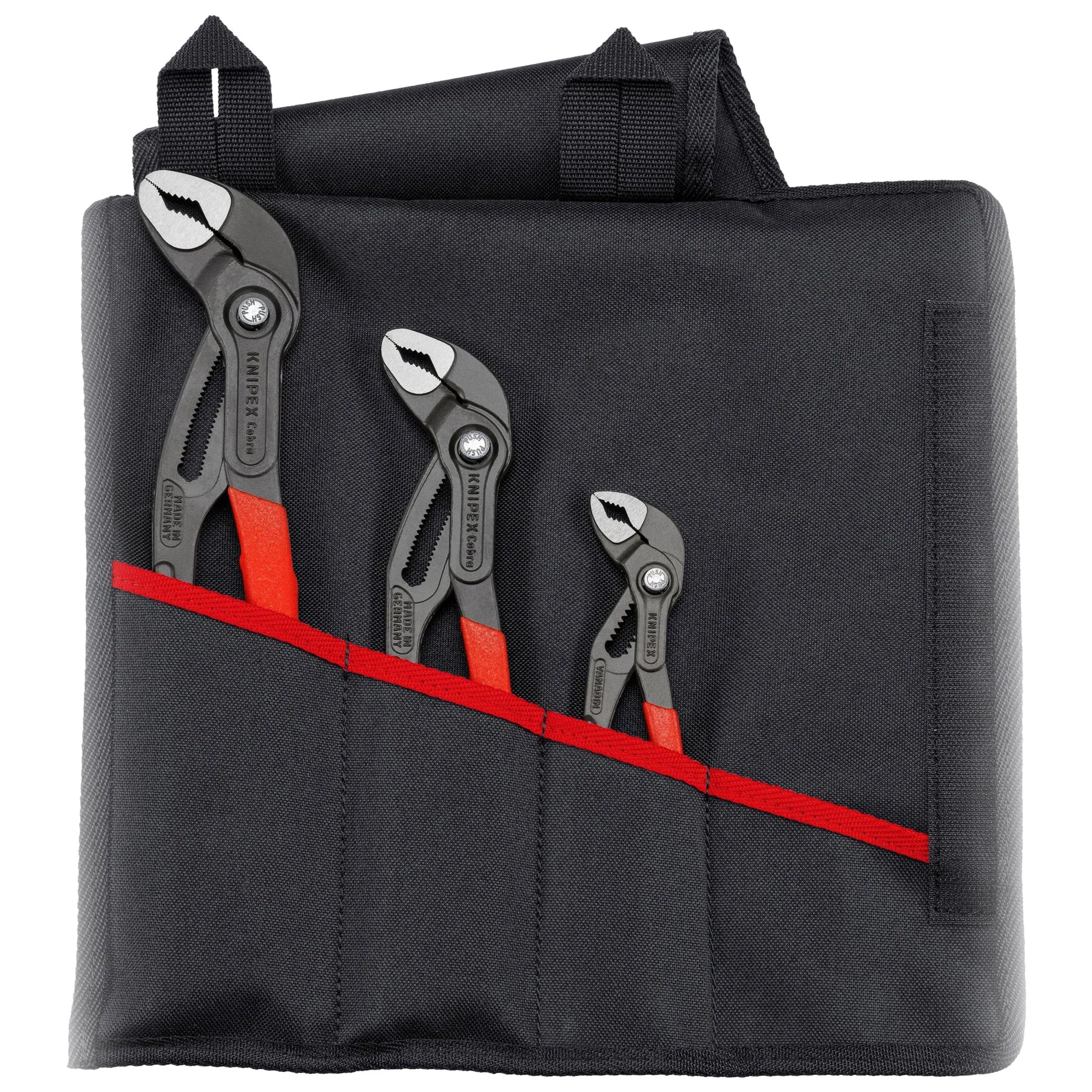Knipex Cobra® Water Pump Pliers Set In Tool Roll 3 Pieces 00 19 55 S9