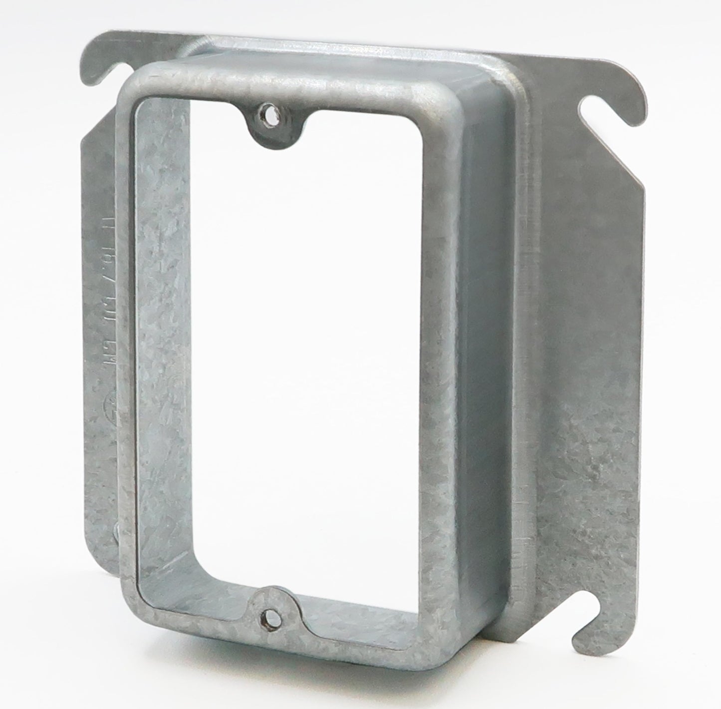 4 inch Square, 1-1/4 Inch Raised Mud Ring Device Cover for 1 device