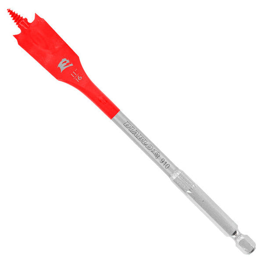 Diablo DSP2080 11/16" x 6" Spade Bit for Wood