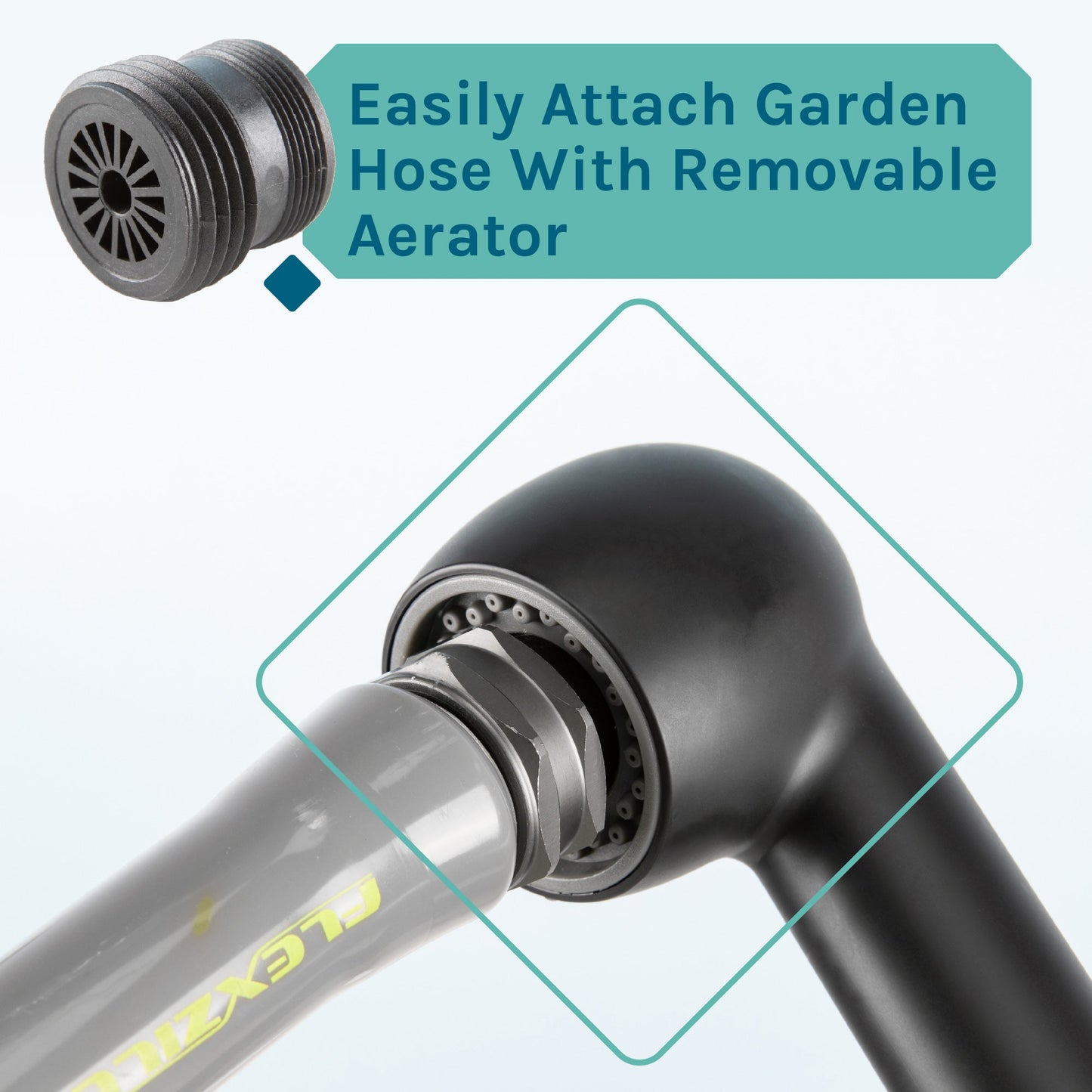 Tehila Black Finish Pull-Out Faucet