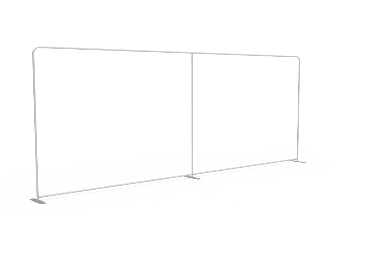 Tension Fabric Display, 20 foot