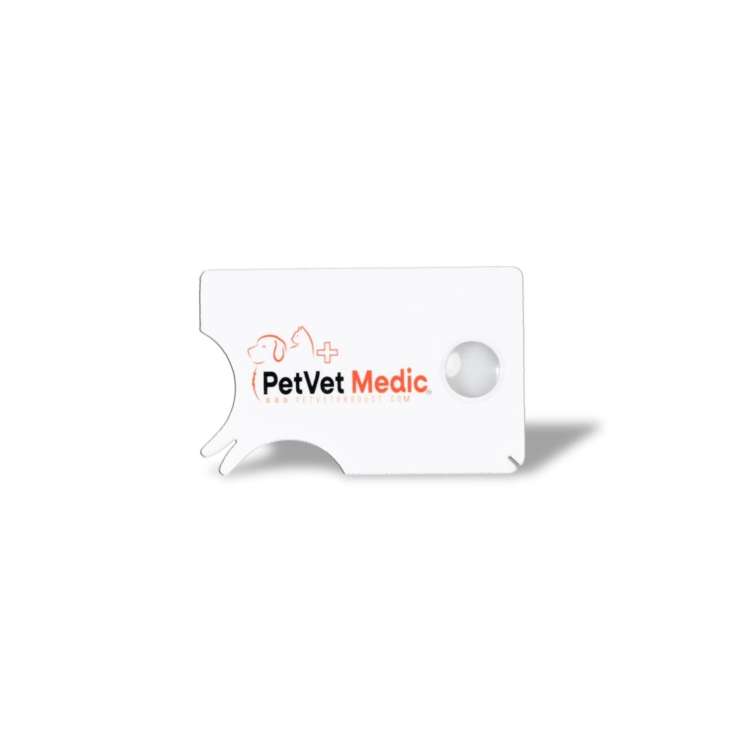 PetVet Medic Card Tick Remover – Safe, Easy, and Vet-Approved Tick Removal for Pets & People. Pet Tick Removal Tool, Pocket Tick Remover