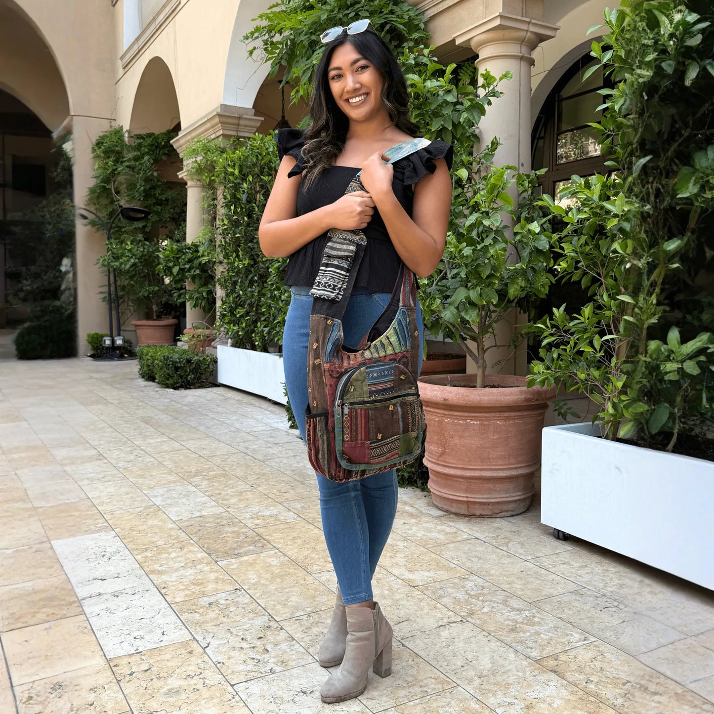 Kathmandu Collection Bee Hobo Bag