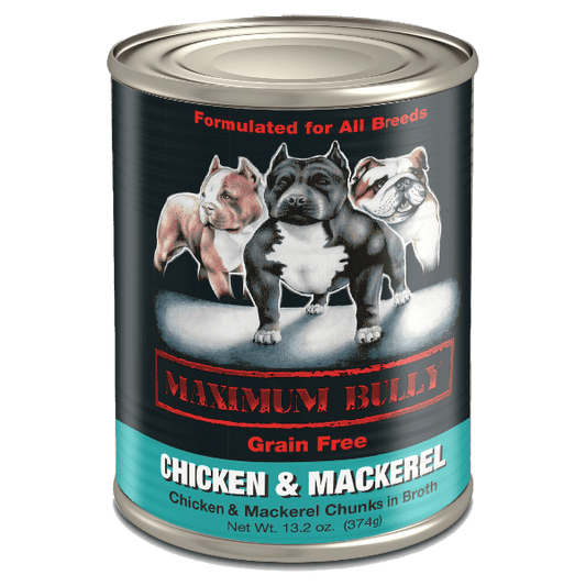 MAXIMUM BULLY  CHICKEN & MACKEREL