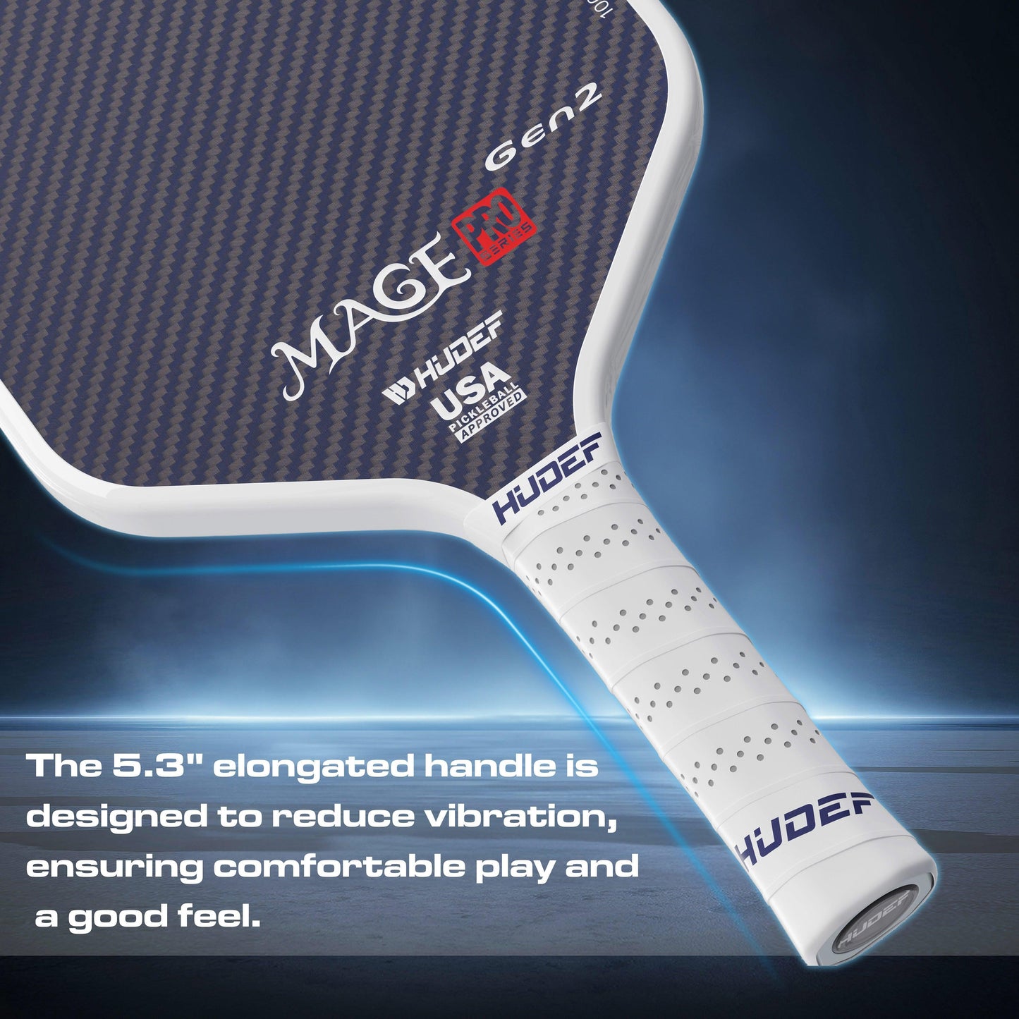 HUDEF Mage Pro™ Gen2 (Hybrid Paddle) Pickleball Paddle