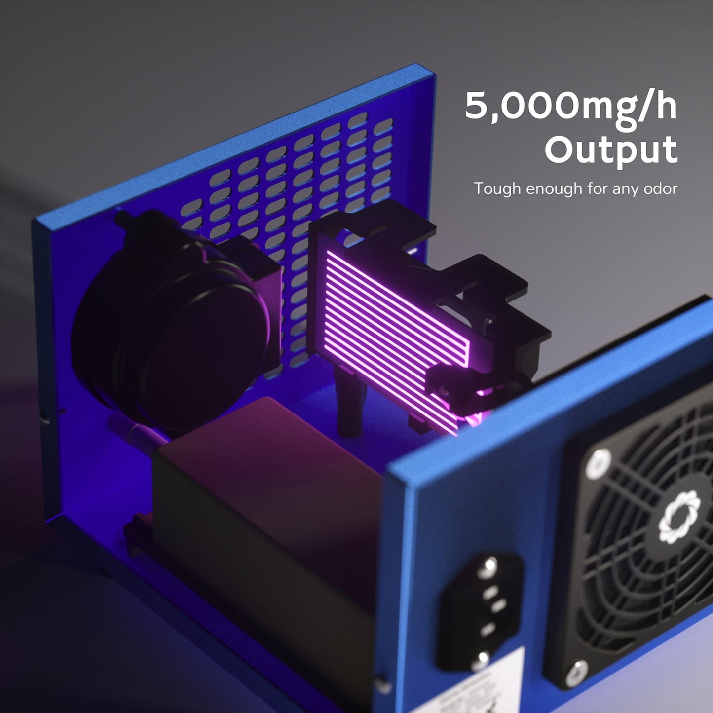 MA5000 Ozone Generator, Replaceable or Built-in Ozone Plate Option