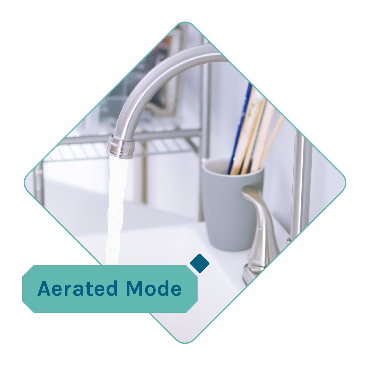 Tehila Standard Freestanding White Utility Sink with Grey Legs and Stainless Steel Finish Wide-set Gooseneck Faucet with Side Sprayer