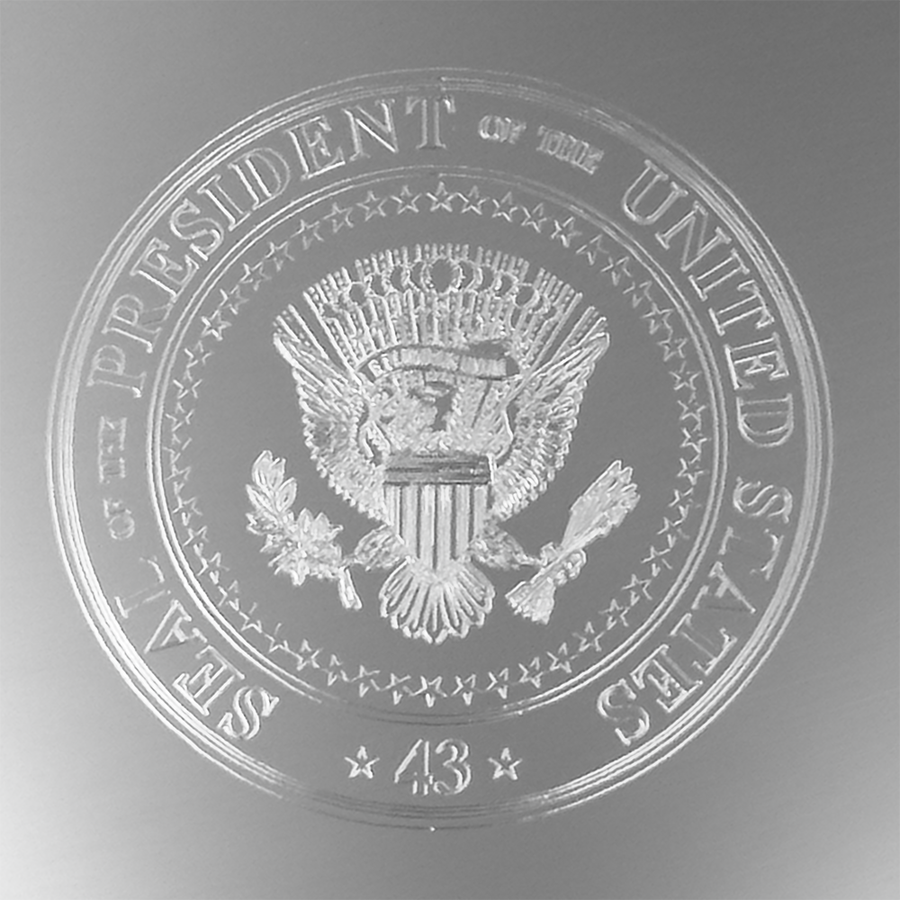 Salisbury 43rd Seal Engraved Candy Dish