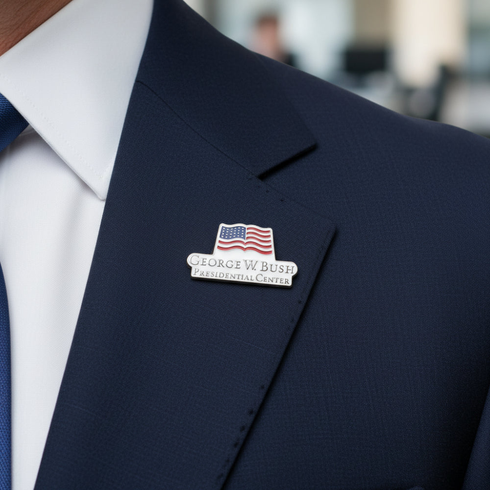 Bush Center Logo Pin