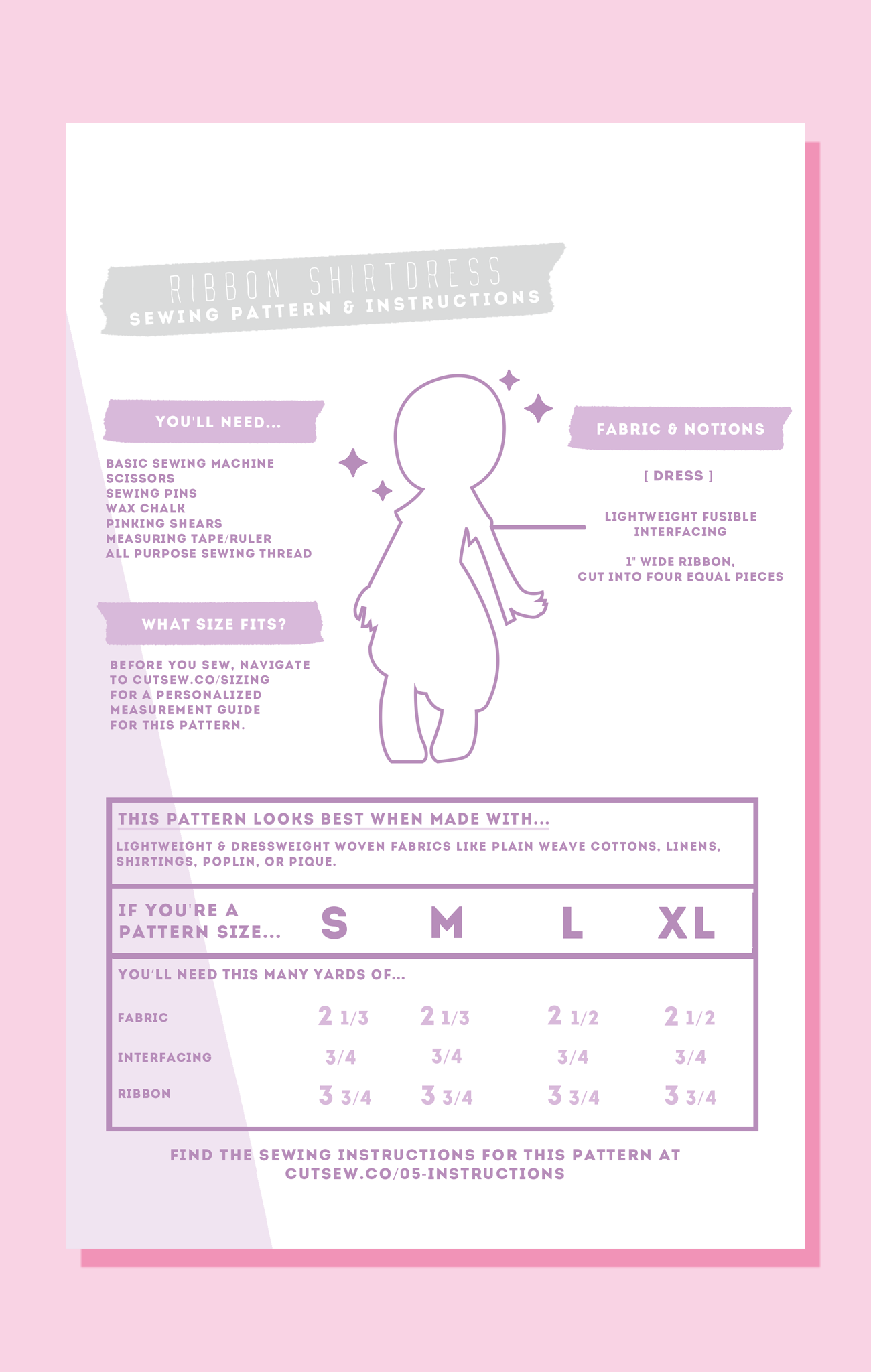 005 // RIBBON SHIRTDRESS