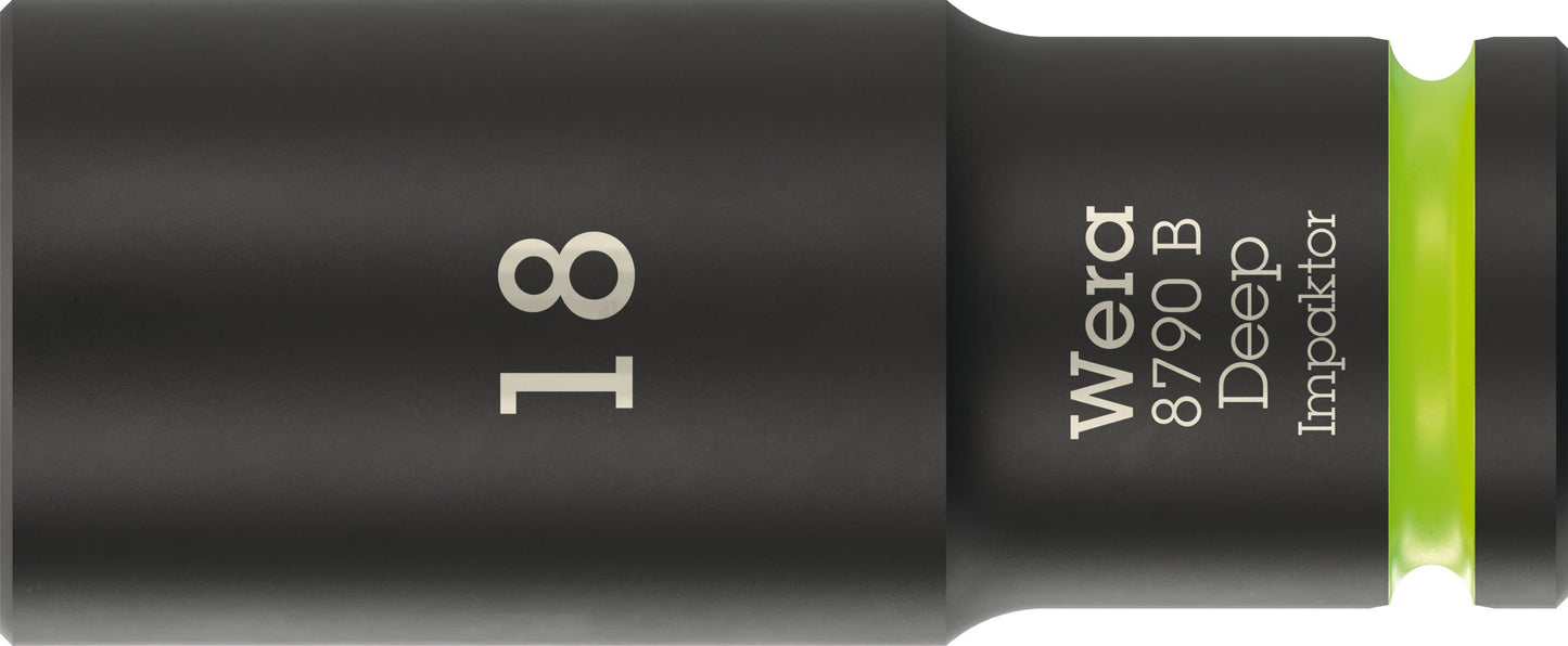 Wera 8790 B Impaktor Deep Socket 3/8" Metric