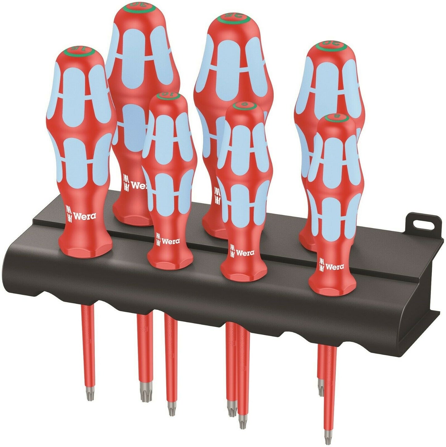 Wera 3167 i/7 VDE Stainless TORX® Screwdriver Set With Rack 7 Piece 05022767001