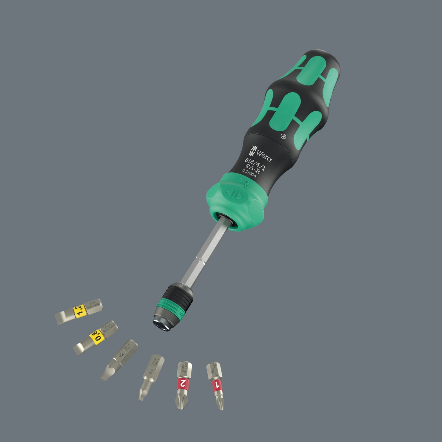 Wera Kraftform Kompakt 26 RA-R Ratcheting Screwdriver Set With Pouch 05051516001