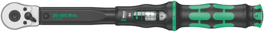 Wera Click-Torque B 2 Torque Wrench 20 - 100 Nm 3/8" Drive 05075611001