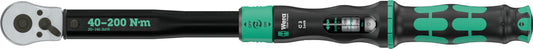 Wera Click-Torque Lock C 3 Torque Wrench 40 - 200 Nm 1/2" Drive 05075692001