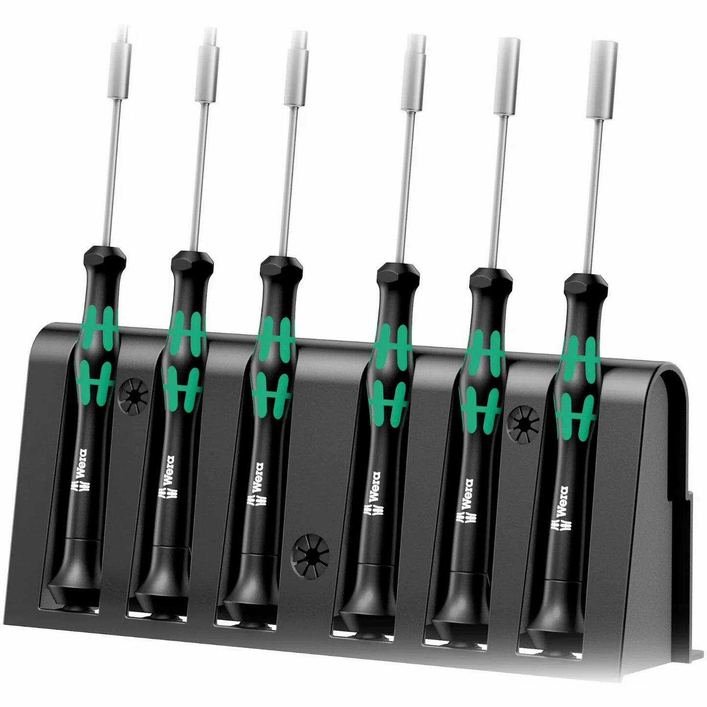 Wera 2069/6 Kraftform Micro Precision Nut Driver Set 6 Pieces 05118158001