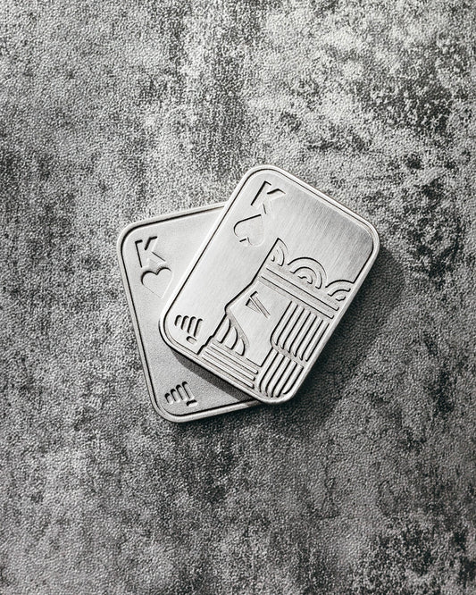 SHUFFLE POCKET KINGS V2 (Satin Silver)