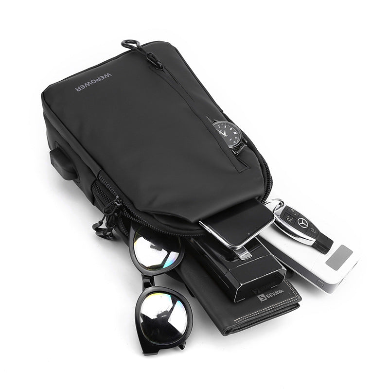 Crossbody Sling Backpack Sling Bag Travel Hiking Chest Bag Daypack