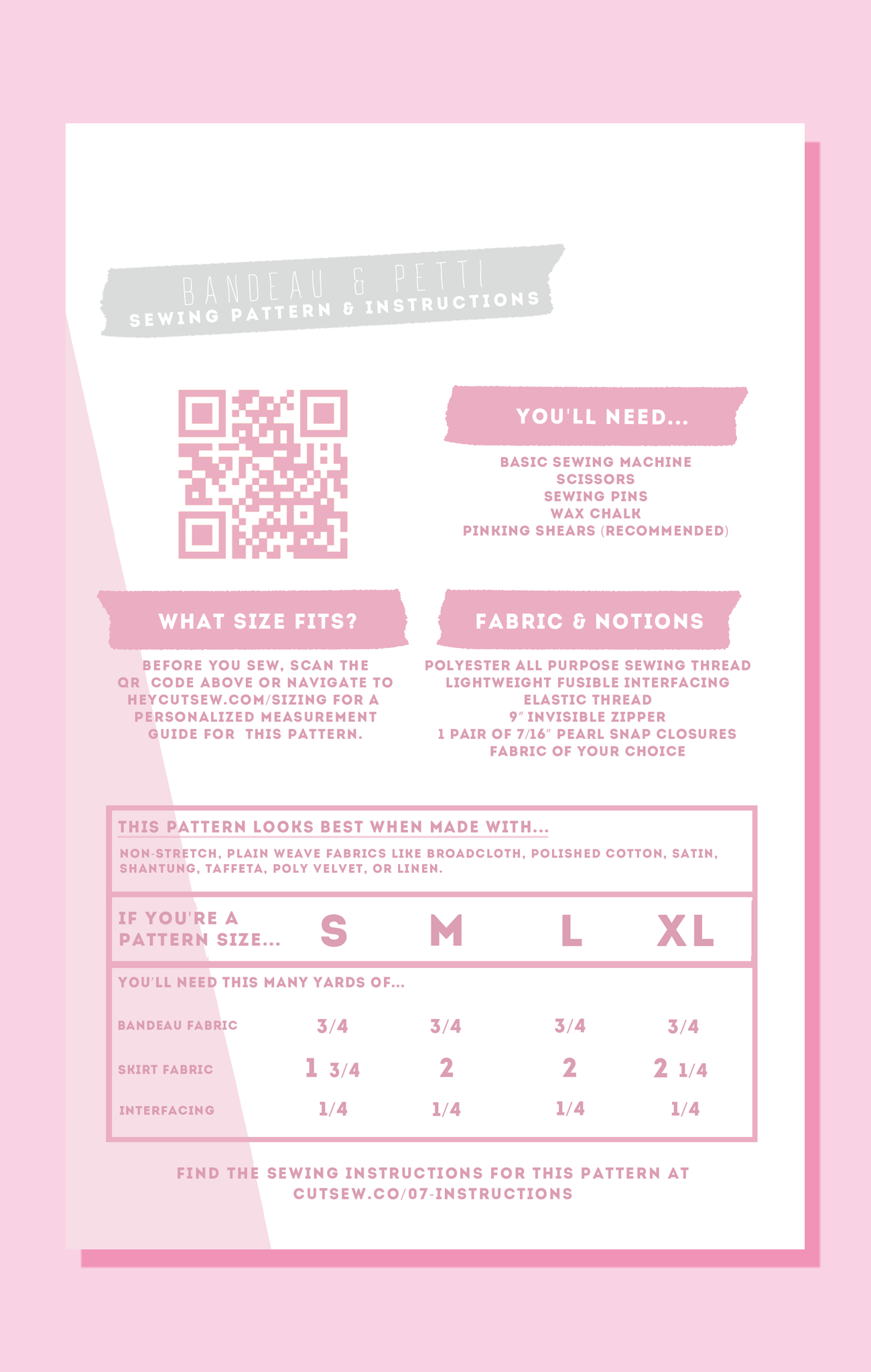 007 // BANDEAU & PETTI