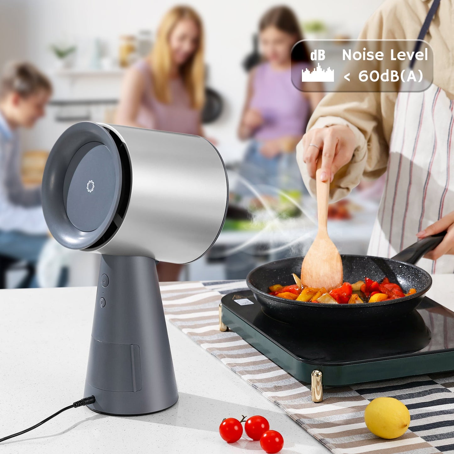 RH180 Portable Desktop Range Hood, Cordless or Plug-In Options - European version