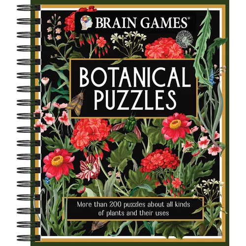 Brain Games - Botanical Puzzles: More Than 200 Puzzles about All Kinds of Plants and Their Uses