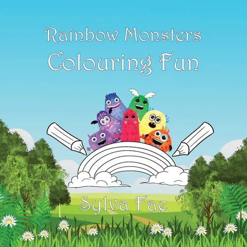 Rainbow Monsters Colouring Fun