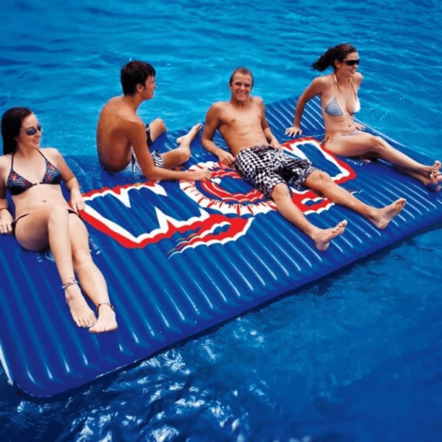 WOW Watersports Floating Water Walkway For The Pool Or Lake Blue
