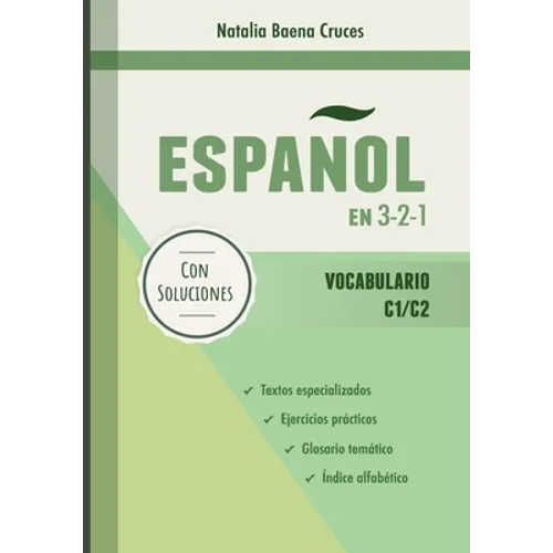 Español en 3-2-1: Vocabulario C1/C2