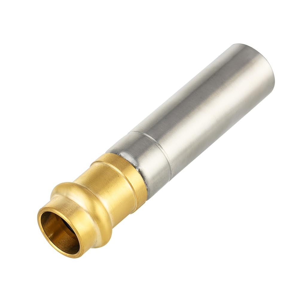 1/2" Copper Press Connection, Straight Water Hammer Arrestor, Stainless Steel(MH 361)