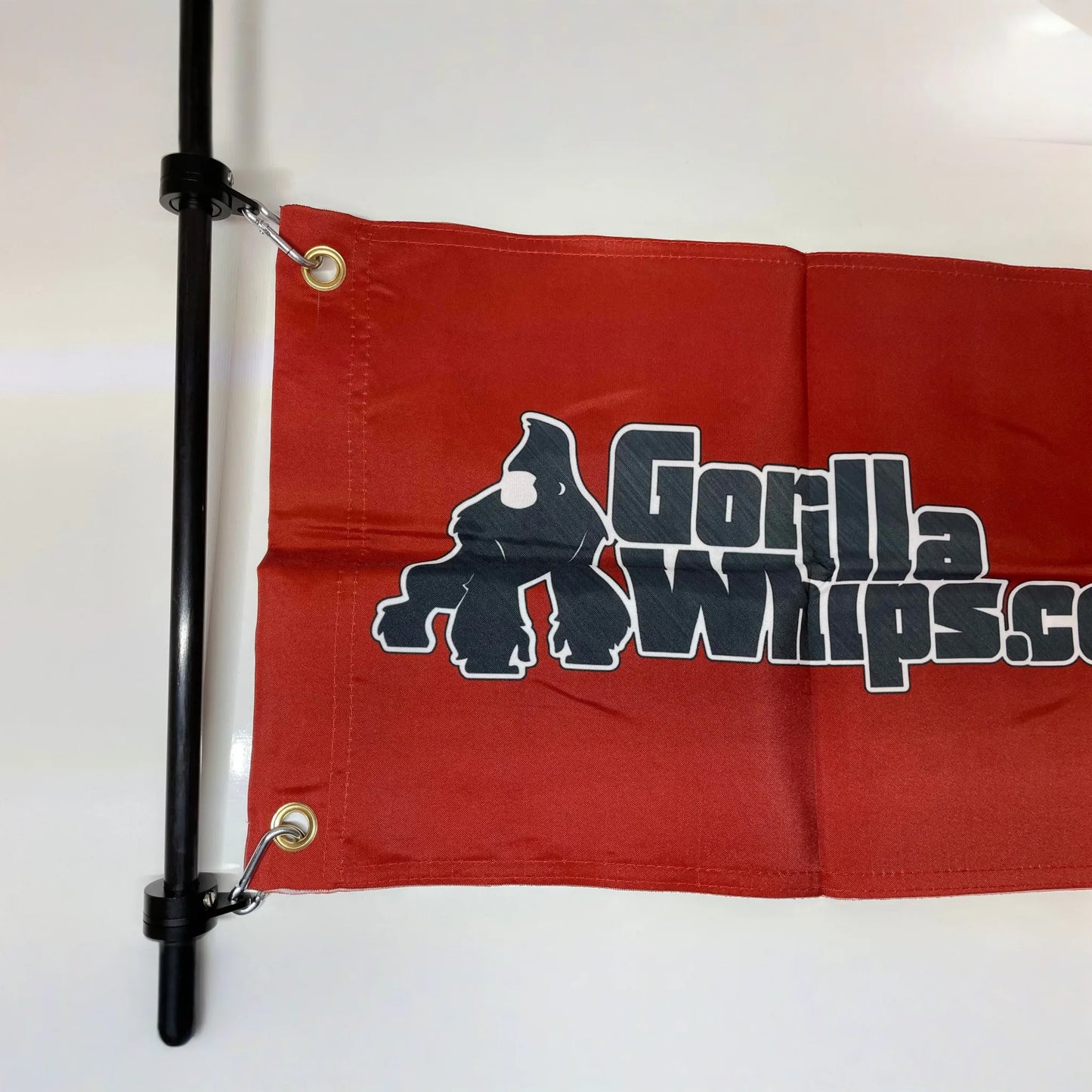 4' Black / Black Rotating Flag Clamps / No Bottom (Already have pressure release mount)
