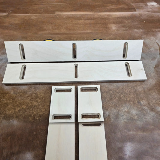 Zero Clearance Insert (set of all 4) for the Flagship Table Saw Sled - Compact Size