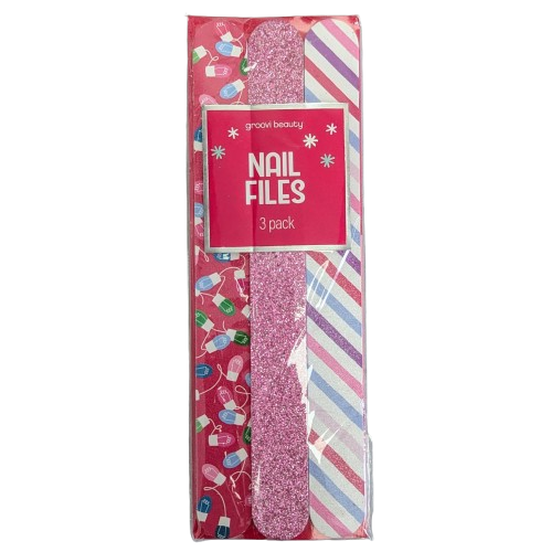 GROOVI Nail File Set (3Pack)
