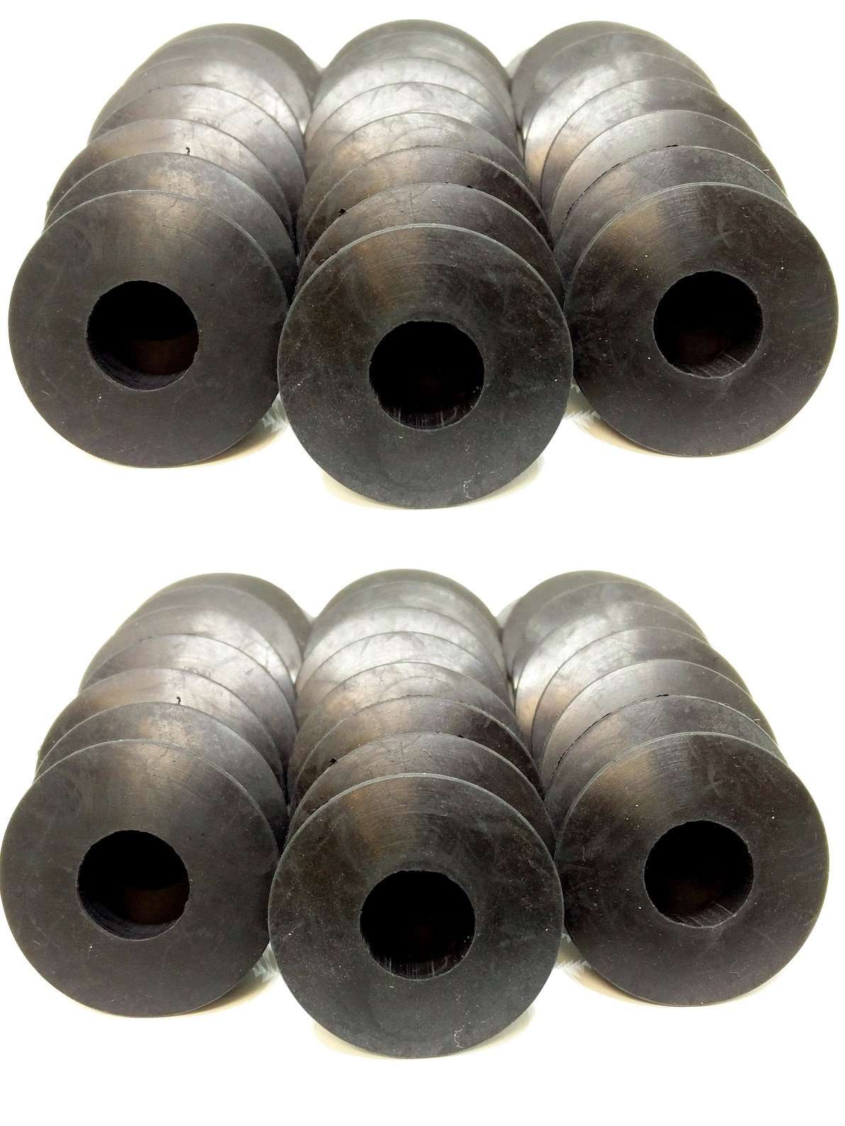 Black Rubber Gladhand Seals 50 PACK | 10028