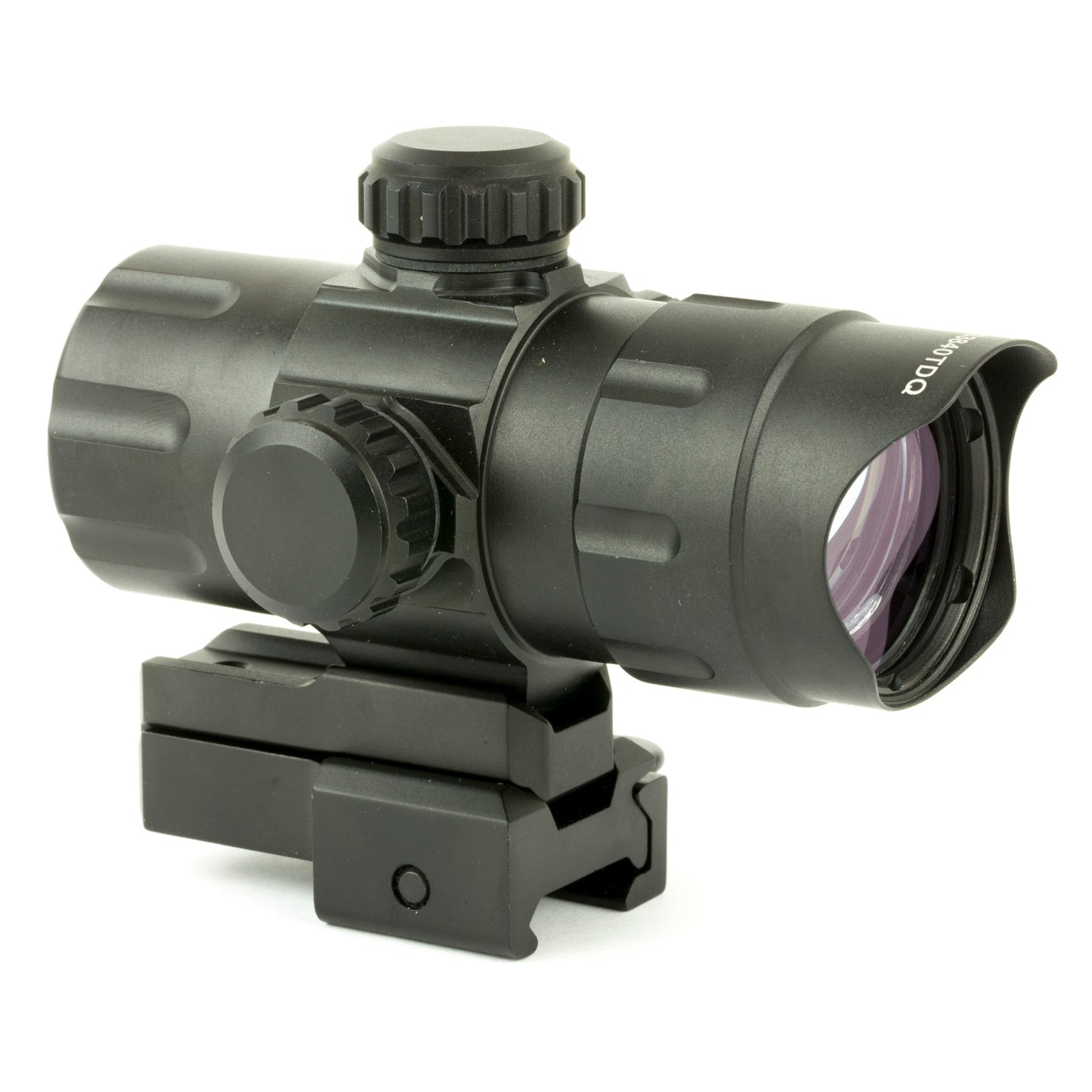 Utg 4.2" Ita T-dot W/qd Mount Rd/grn