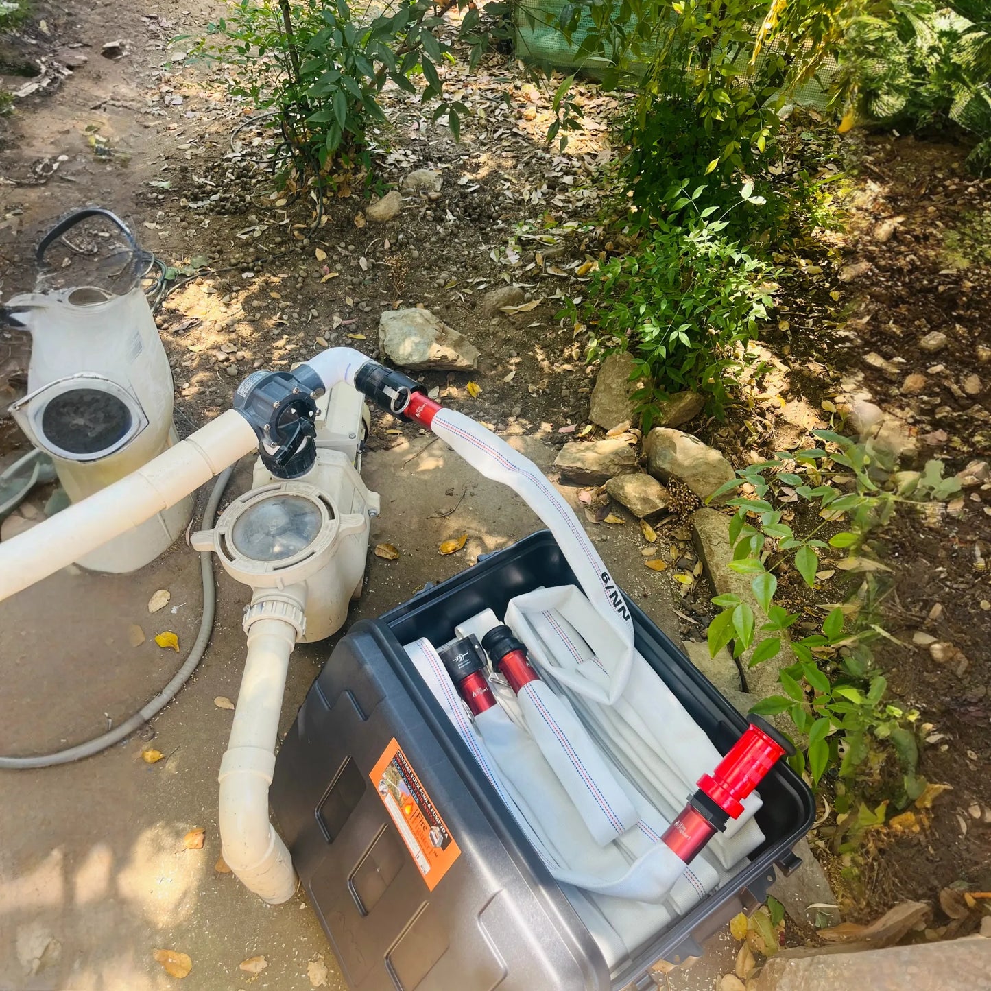 Top Selling - 100ft FireFighter1™ Fire Hose - 50ft Primary Hose w/ 50ft Extension