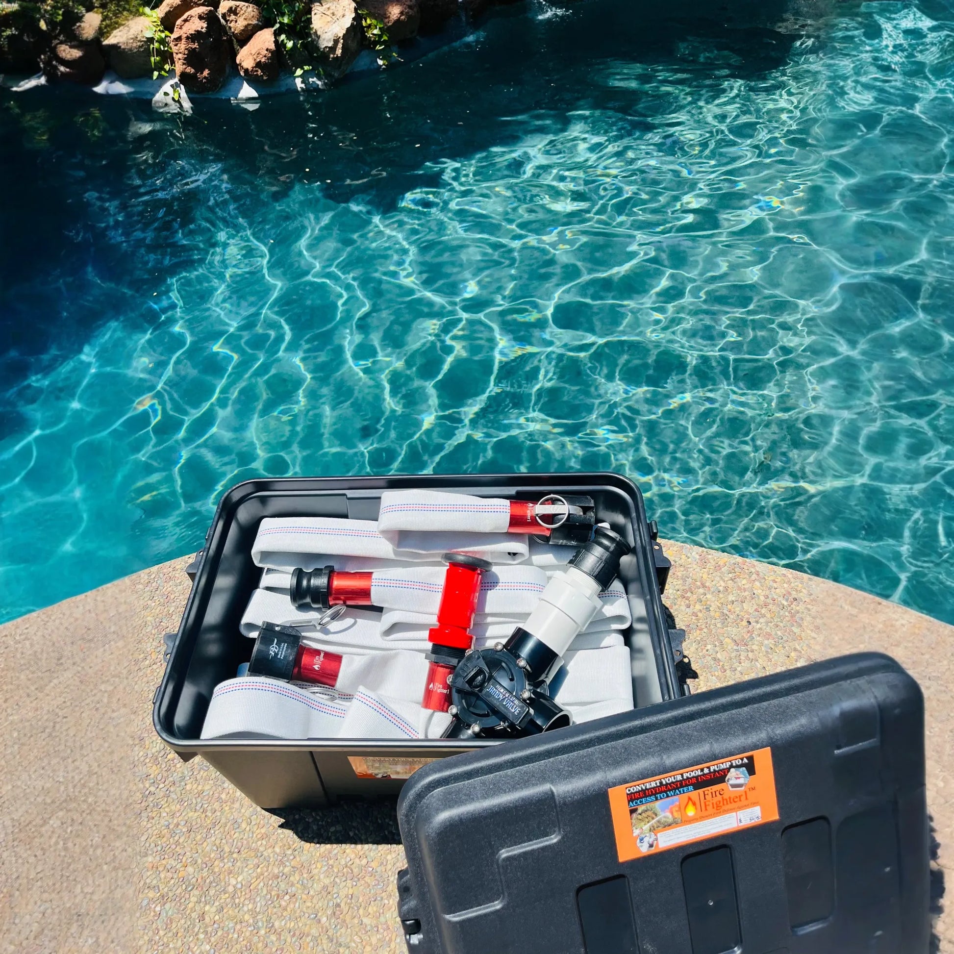 100' FireFighter1™ 50/50 System w/ Install Kit