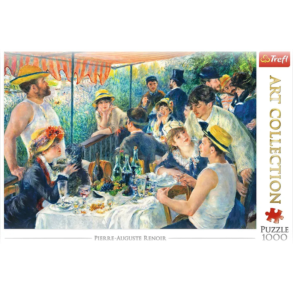 1000 Piece Jigsaw Puzzles, Luncheon of The Boating Party - Renoir, Still-Life Puzzle, Art Puzzles, Adult Puzzles, Trefl 10499