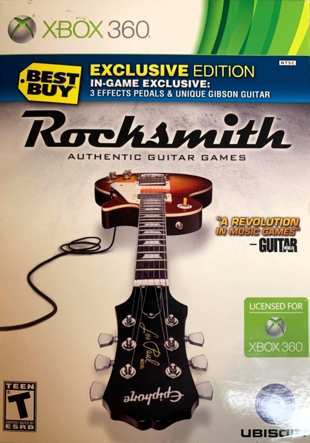 Rocksmith Best Buy Exclusive Edition With Cable (Xbox 360)