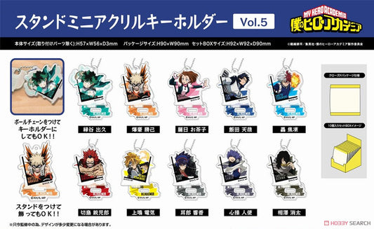 My Hero Academia Acrylic Keychain Blind Box - Stand Mini Key Ring Collectible