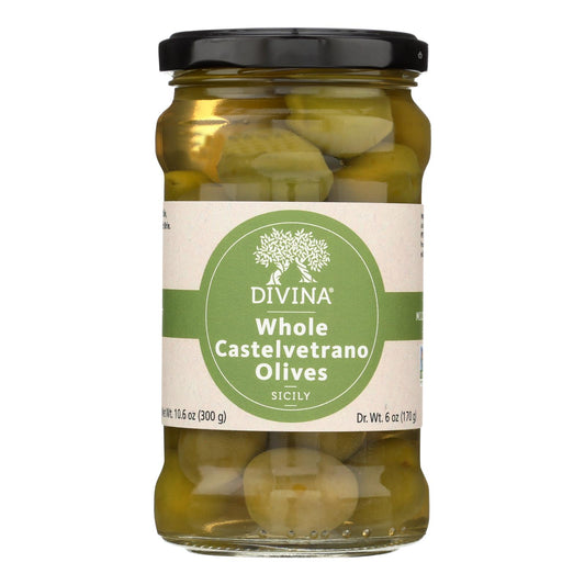 Divina - Castelvetrano Olives - Case Of 6 - 10.2 Oz.