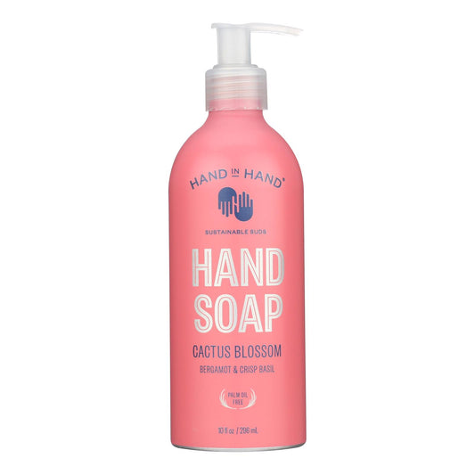 Hand In Hand - Liquid Hand Soap Cactus Blossom - Case Of 3-10 Oz