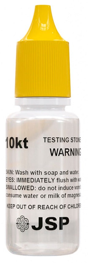 JSP 14K Gold Jewelry Acid Test Kit for Bars Coins Precious Metals w/ GTE Test Stone