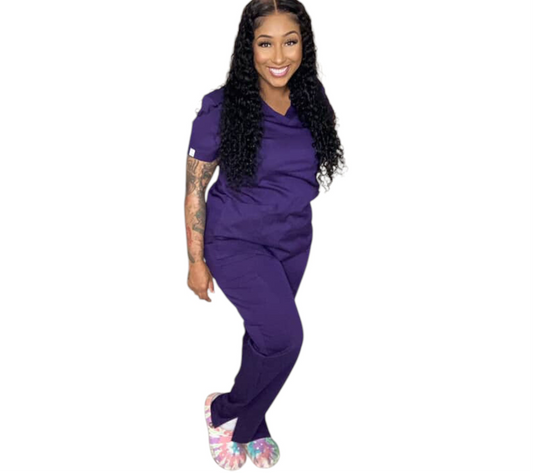 MJ Straight Scrub Pants (Unisex)