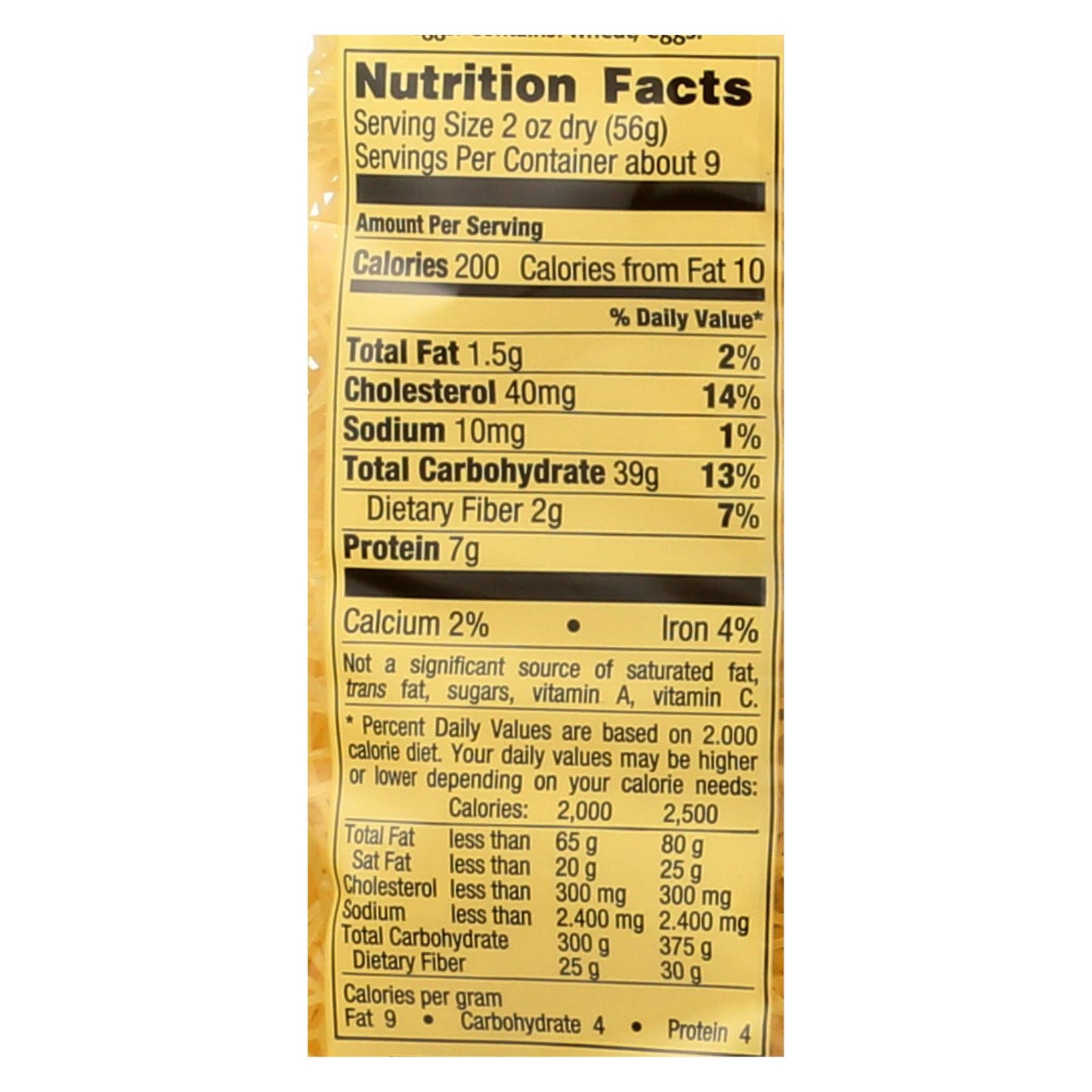 Bechtle Noodles - Fine - Case Of 12 - 17.6 Oz